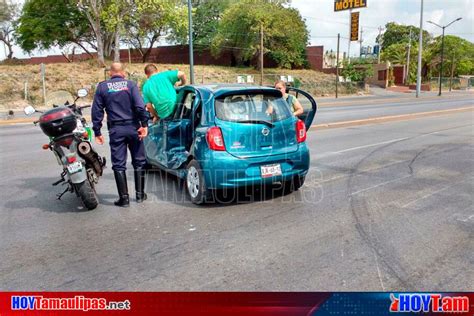 Hoy Tamaulipas Choque Contra Microbus En Tampico Deja Una Lesionada