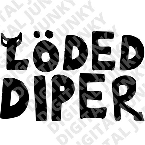 Loded Diper Svg Diary Of A Wimpy Kid Svg Loded Diper Shirt Etsy