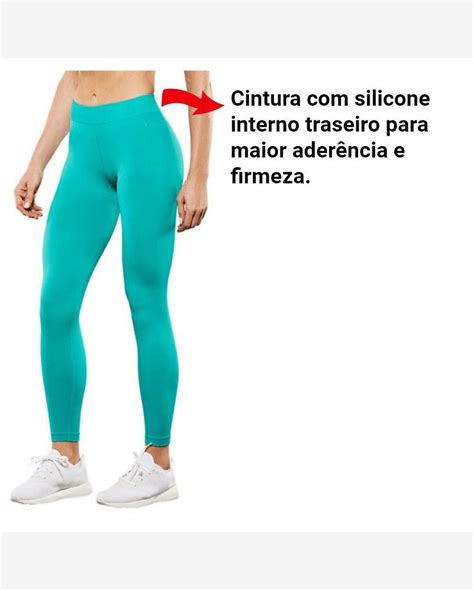 Riachuelo Cal A Legging Lupo Feminina Control Vb Empina Bumbum Treino