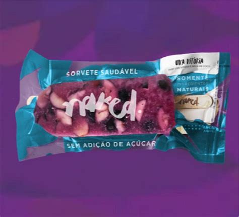 PICOLÉ NAKED UVA VITÓRIA Sorvetes Naked é da DaOca Sorvetes