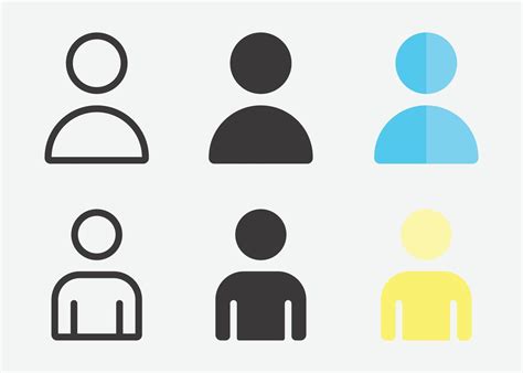 user icon set  user collection user interface  flat style