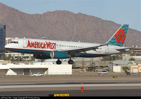 N621AW Airbus A320 231 America West Airlines Timothy Keeney