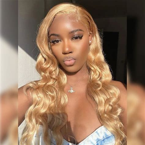 Vshow 27 Honey Blonde Body Wave 4x6 Wear Go Glueless Wigs Pre Cut Lace