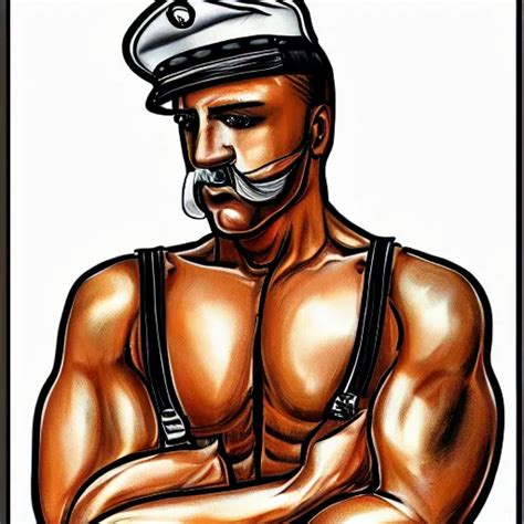 Tom Of Finland Style Arts Stable Diffusion