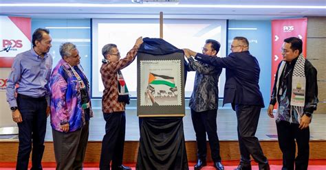 Setem Khas Palestin Merdeka Dilancar Simbolik Solidariti Malaysia