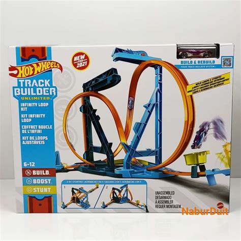 Promo Hot Wheels Track Builder Infinity Loop Kit Original Mattel Hotwheels Diskon 9 Di Seller