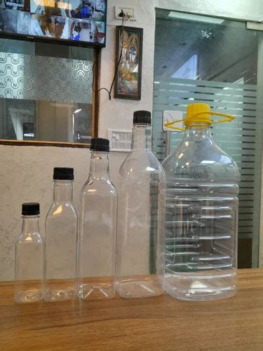 Pet Transparent Cold Pressed Edible Oil Bottle Ml At Rs