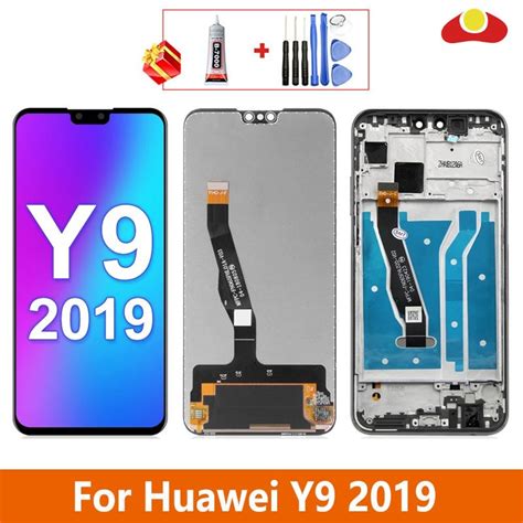 Dành Cho Huawei Y9 2019 JKM LX1 JKM LX2 JKM LX3 Màn Hình Hiển Thị LCD