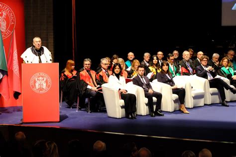 Università delle Marche inaugurato lanno accademico tra ospiti