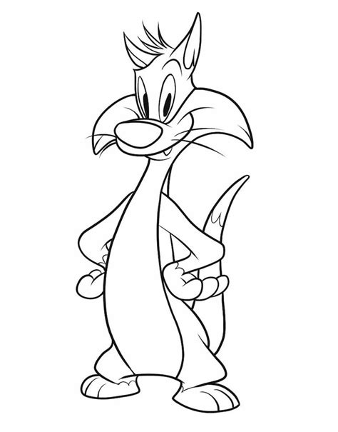 Sylvester Coloring Page Online Coloring Pages