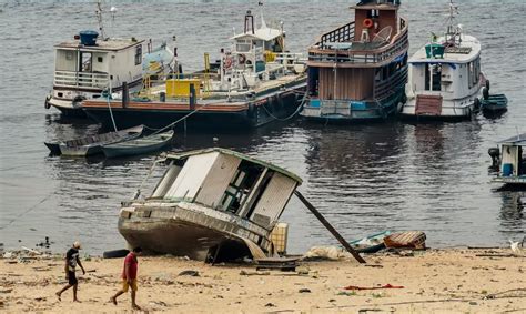 N Vel Do Rio Negro Sobe Cent Metros Nos Ltimos Dias Em Manaus