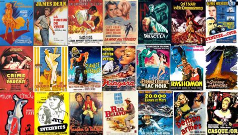 Les plus belles affiches des années 50 Ciné story Le Blog e cinema