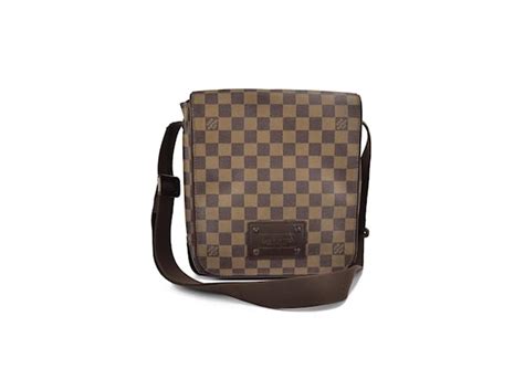 Louis Vuitton Brooklyn Braun Leinwand Ref 775323 Joli Closet