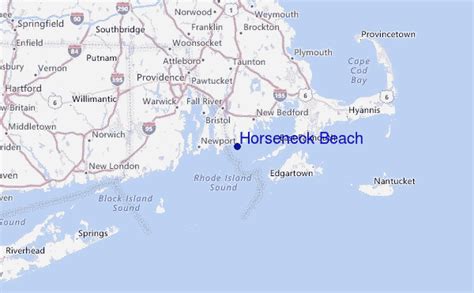 Horseneck Beach Campground Map