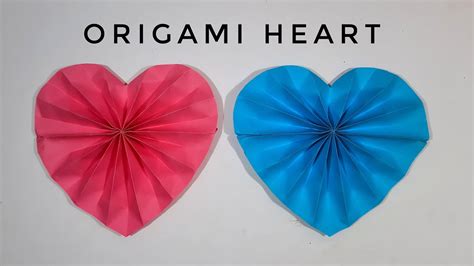 Origami Heart Paper Heart Making D Paper Heart Craft Sunil