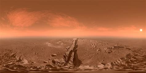 Mars The Red Planet Virtual Reality Eso El