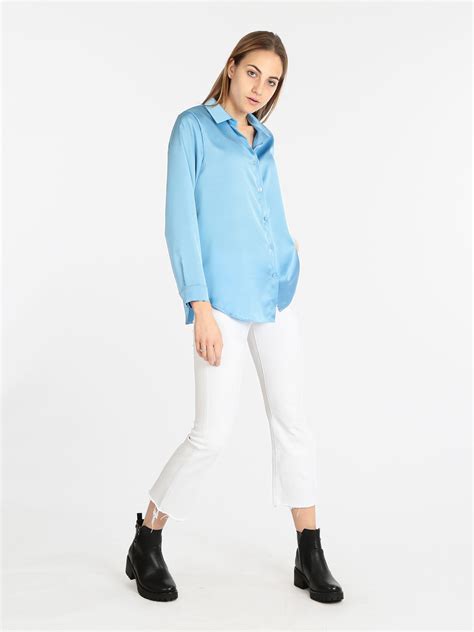 Daystar Camicia Donna Effetto Lucido In Offerta A Su Mecshopping It