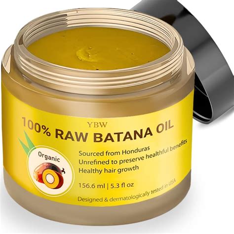 100 Natural Raw Batana Oil For Hair Growth Dr Sebi Hair