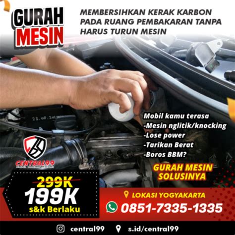 Promo Gurah Mesin Central99