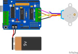 Commander le moteur pas à pas 28BYJ 48 par Arduino et L293D