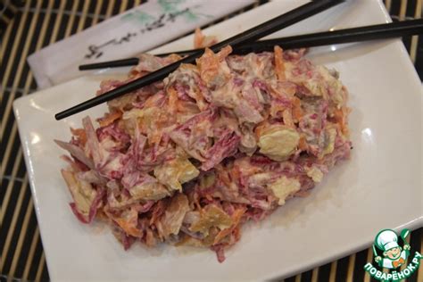 Китайский салат – кулинарный рецепт
