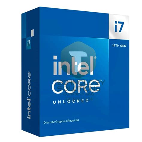 Procesador Intel Core I7 14700kf 340g Technology