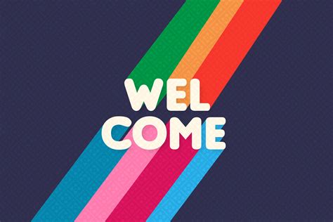 Welcome Text Banner Template V11 Graphic by QuickArtisan · Creative Fabrica