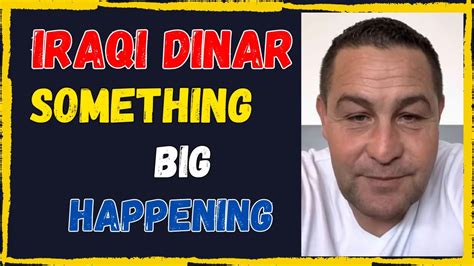 Iraqi DinarSomething Big Happening Today 2023Naderiraqi Dinar News