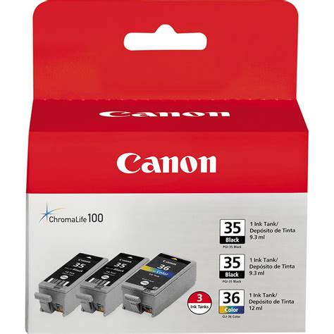 Canon PGI 35 Twin Black CLI 36 Color Ink For Pixma IP100 IP110