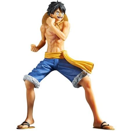 Estátua Banpresto The Naked One Piece Body Calendar Monkey D Luffy