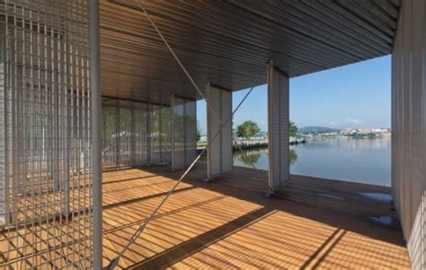 Incheon Corea Del Sud Boat Pavilion For Long Dock Park Hq Architecture