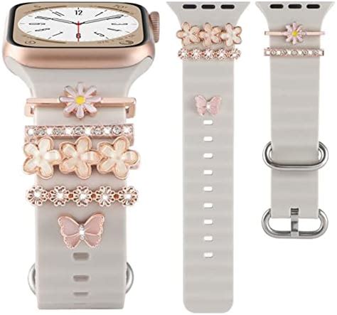 Amazon JR DM Watch Band Charms With Decorative Bling Rings Loops