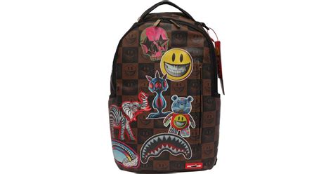 Sprayground Ron English Global Mogul Backpack In Black For Men Lyst