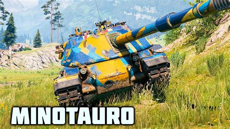 Controcarro Minotauro Wot Kills K Damage Youtube