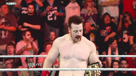 Raw Daniel Bryan Vs Sheamus United States Championship Match YouTube