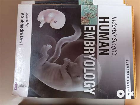 Human Embryology By Inderbir Singh 11th Edition Books 1770673422