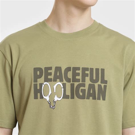 Мужская футболка Peaceful Hooligan Cuffs, S9PHTEE502-HERB