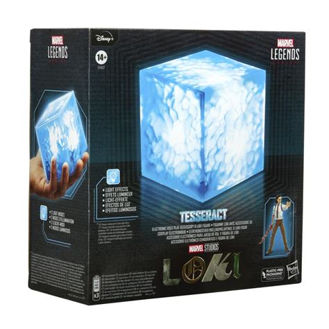 Marvel Legends Tesseract Electronic Role Play Accessory And Loki Figure