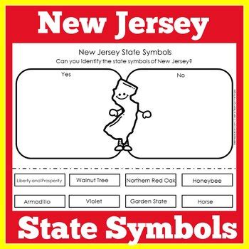 New Jersey State Symbols by Green Apple Lessons | TpT