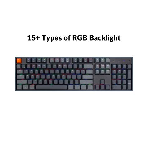 Keychron K Full Size Layout RGB Hot Swappable Mechanical Keyboard For Mac Windows
