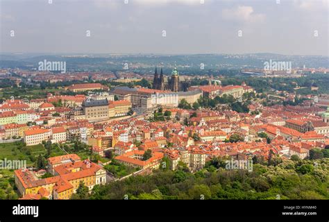 View Of Prague Castle Prazsky Hrad Czech Republic Stock Photo Alamy