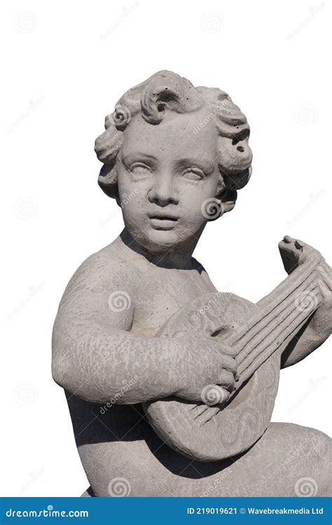 Sculpture Of A Naked Woman In The Cypress Alley Florence Royalty Free Stock Photo