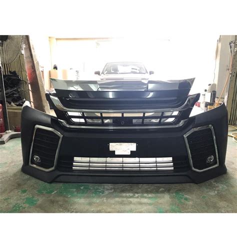 Vellfire Anh Convert Anh Front Bumper Auto Accessories On Carousell