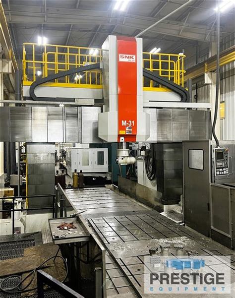 Snk Rb M Face Double Column Cnc Bridge Mill Machining Centers