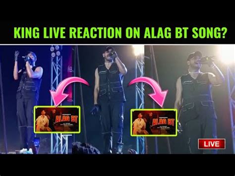 King Live Reaction On Alag Bt Song Munawar Faruqui Hitzone New Song