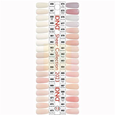 DND Daisy Sheer Nude Matching 2023 Collection 0 6 Oz Pick Any Fast Shipping NEW EBay In 2024