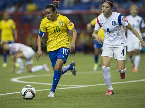 Brazils Marta Breaks Womens World Cup Scoring Record Football News