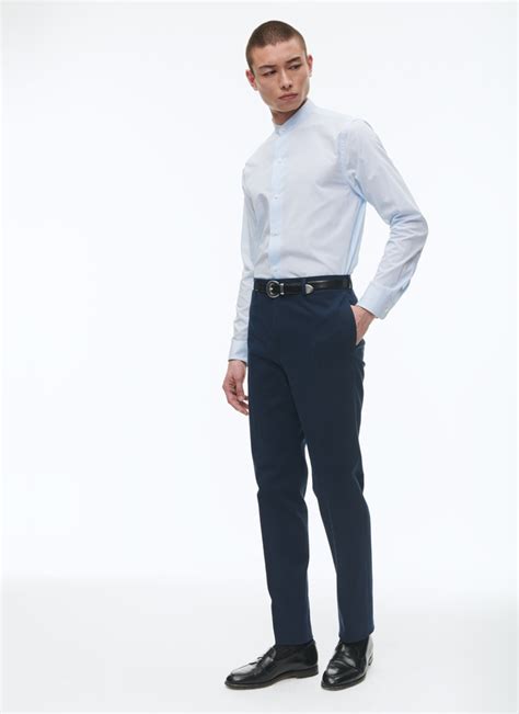 Pantalon Chino Bleu Marine Homme Fursac P Vkia Ap