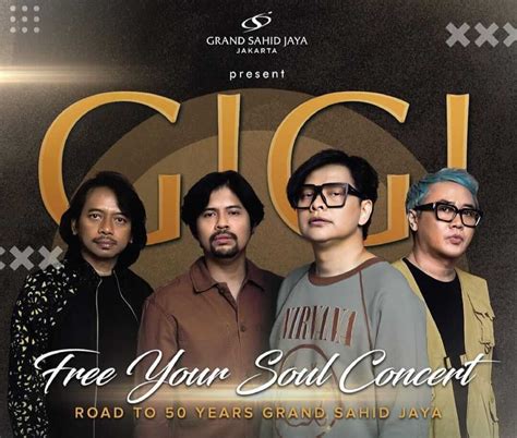 Usung Konsep Derajat Band Gigi Akan Tour Ke Kota Di Indonesia