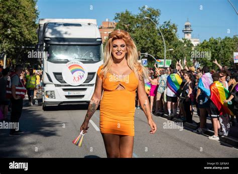 Barcelona 25 06 2022 Dia Del Orgullo Gay Gay Pride Barcelona 2022 Stock Photo Alamy